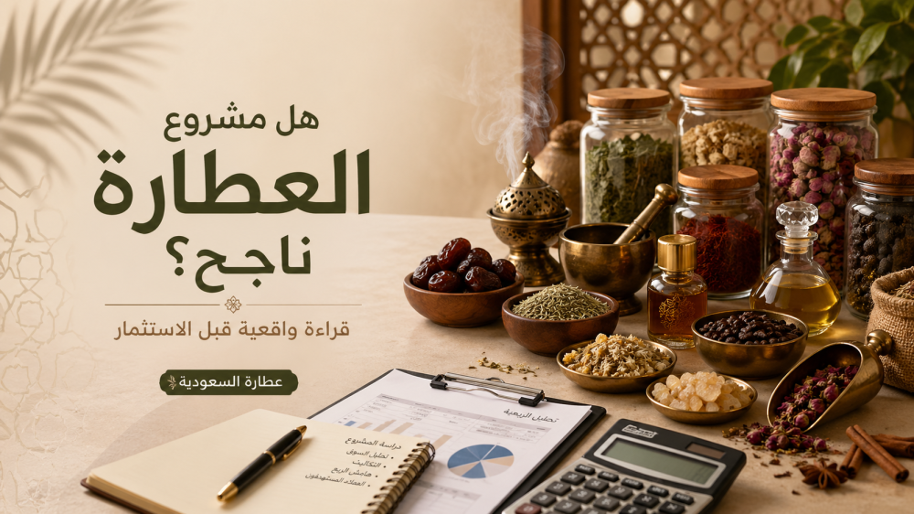 هل مشروع العطارة ناجح؟ قراءة واقعية قبل الاستثمار