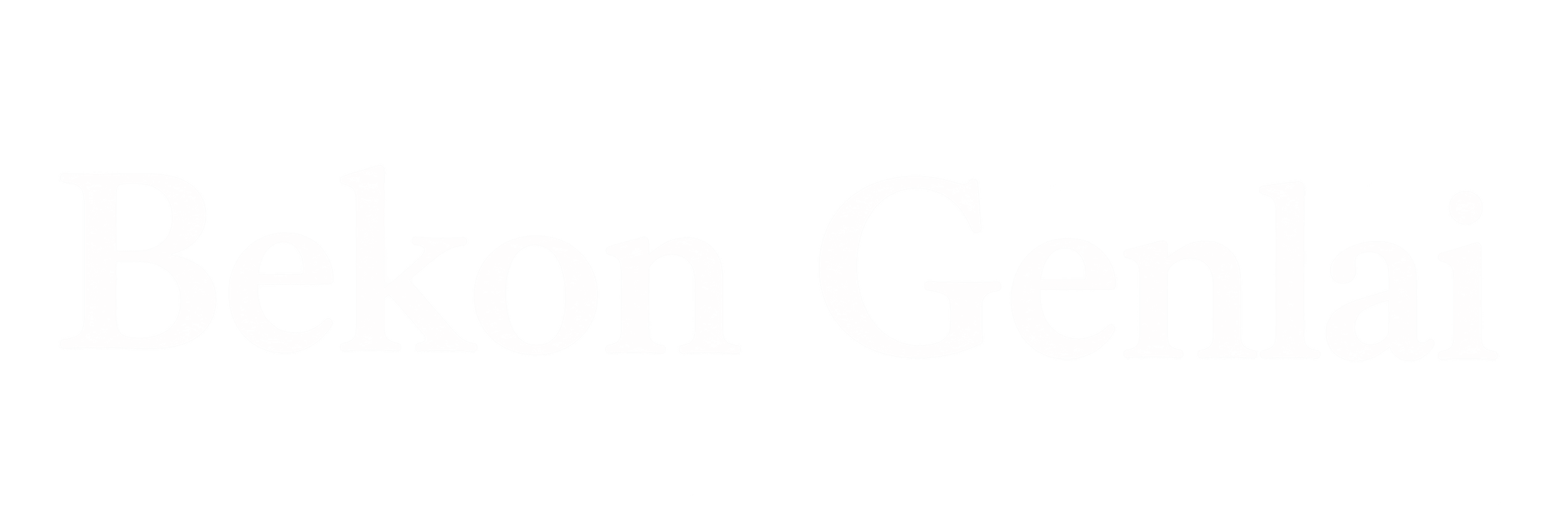 بيكون جينلاي Bekon Genlai