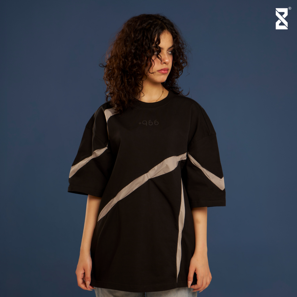 Unisex T-shirt black +966