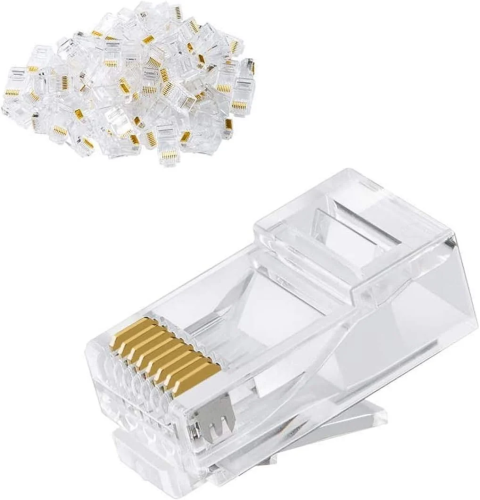 موصلات CAT6 RJ45 موصل كيبل ايثرنت