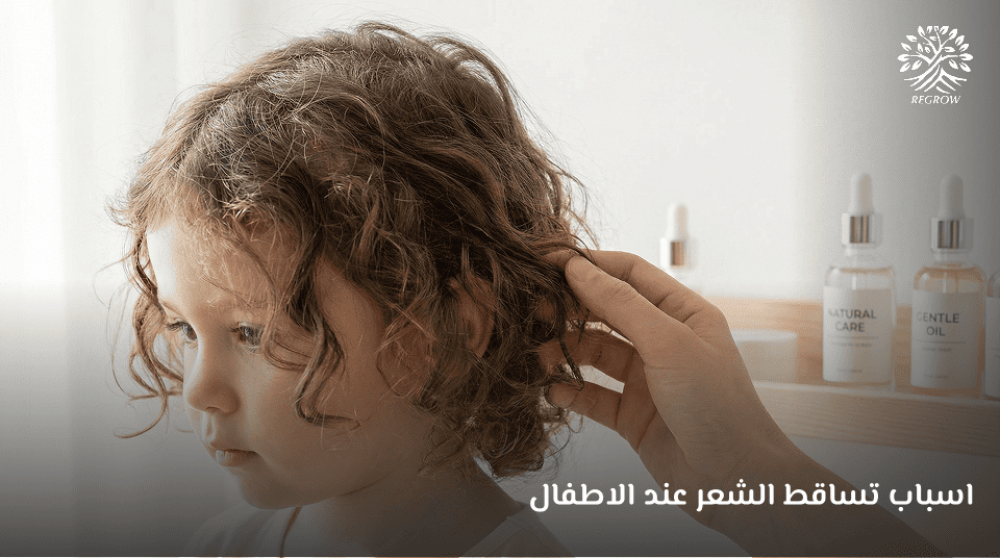اسباب تساقط الشعر عند الاطفال