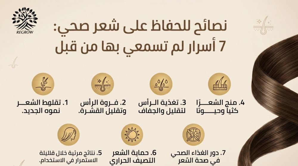 نصائح للحفاظ على شعر صحي-متجر ريجرو