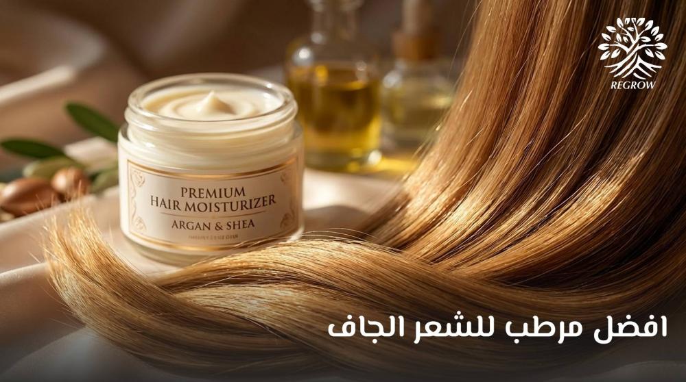 افضل مرطب للشعر الجاف