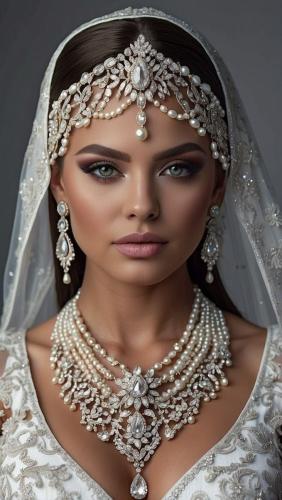 تصوير عروس داخل الإستديو