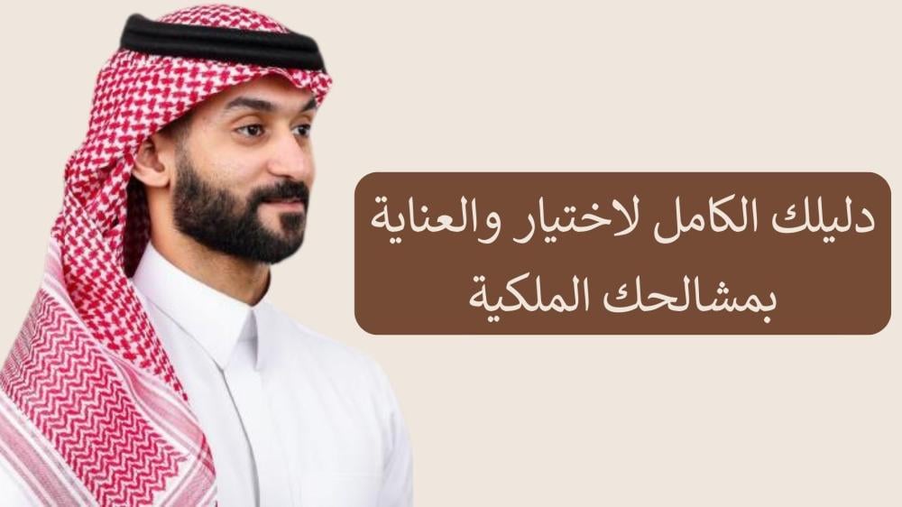 دليلك الكامل لاختيار والعناية بمشالحك الملكية