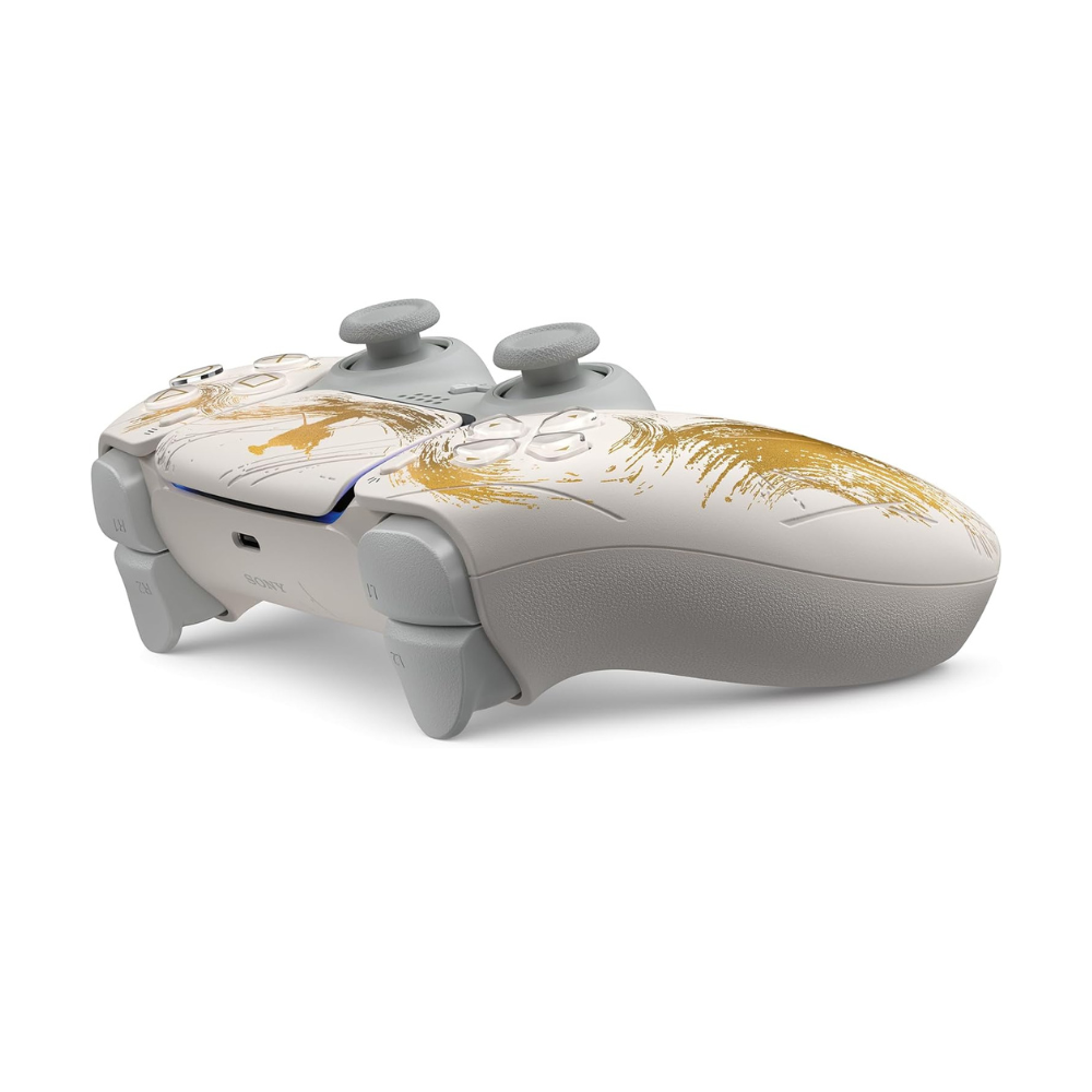 يد بلايستيشن جوست اوف يوتي جولد اصدار محدود - DualSense Wireless Controller Ghost of Yotei Gold Limited Edition PS5