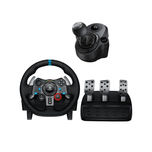 دركسون لوجتيك مع القير - Logitech Steering Wheel w...