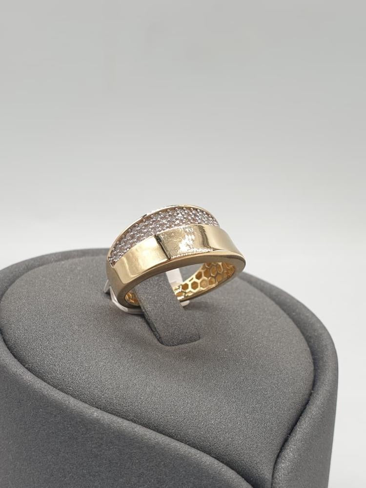 Michael Kors Ring Size N خاتم اصفر البخاري للذهب والمجوهرات