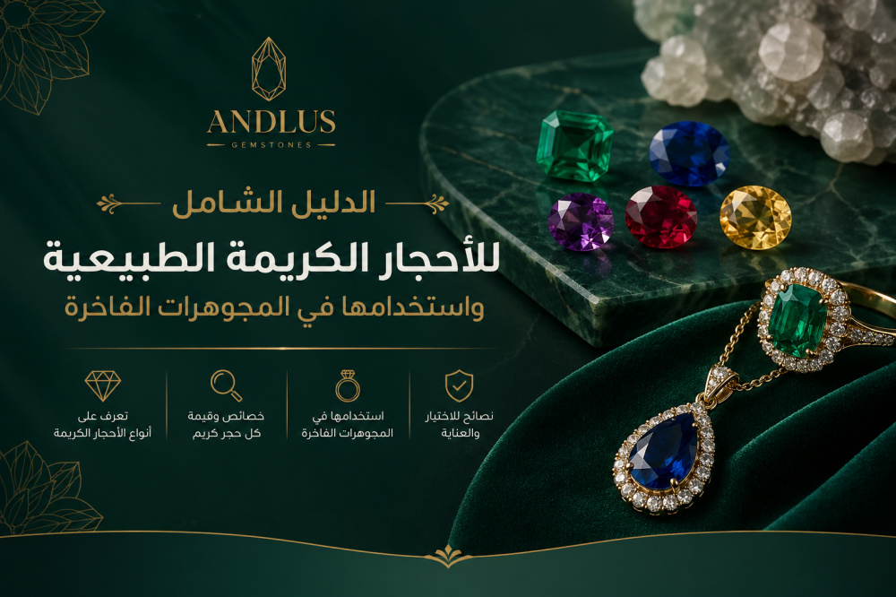 الأحجار الكريمة الطبيعية
