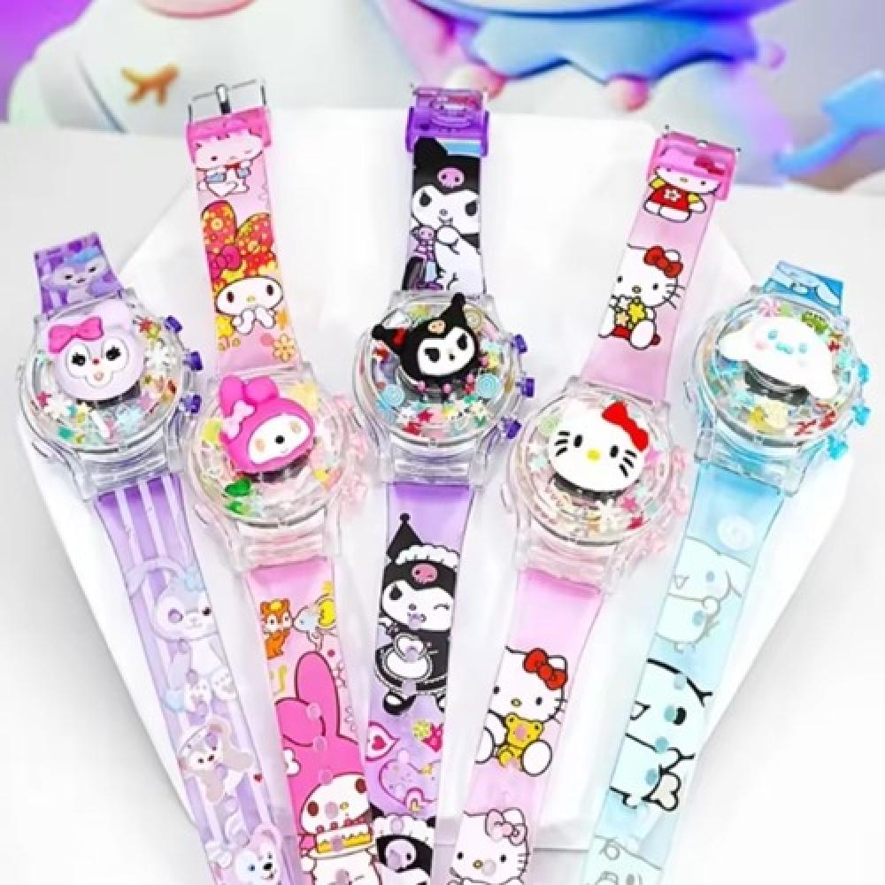 ساعة كرتون ملونة للأطفال