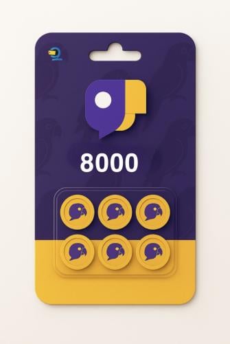 شحن جاكو 8000 عملة