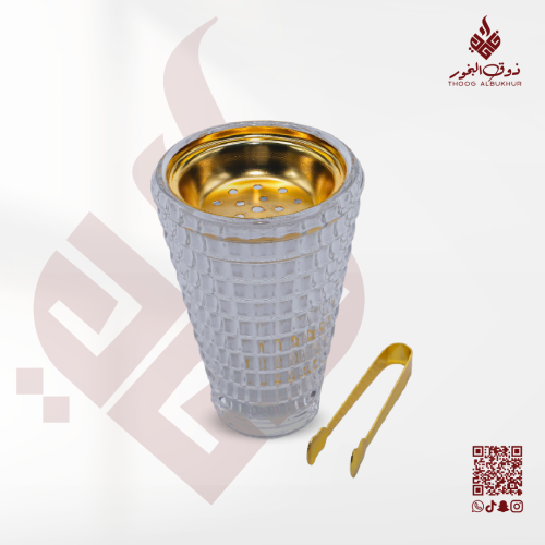 مبخرة زجاج دائرية