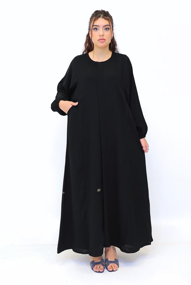 عباية سحاب بجيوب مخفية  1204101