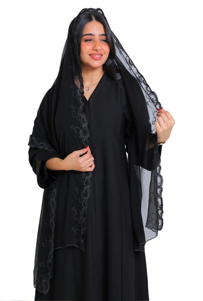 طرحة مطرزة من الأطراف 147901