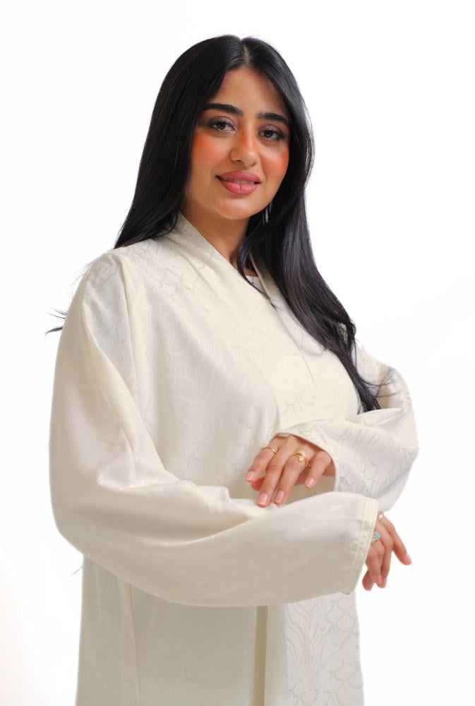 عباية ربع كلوش مشجر 500903