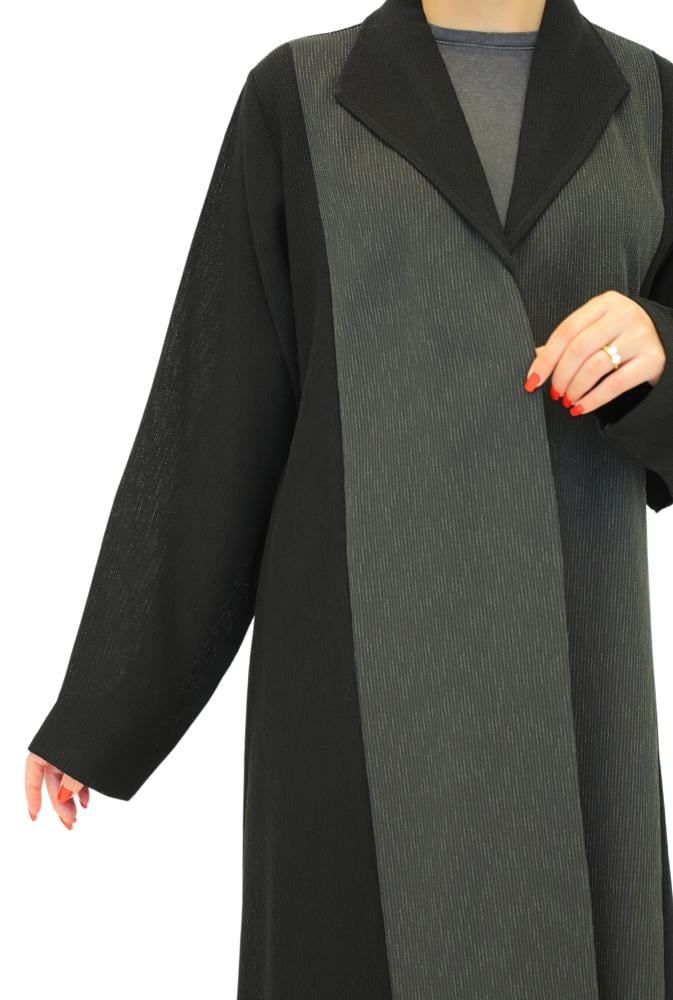 عباية لف بلون زيتي 1202401