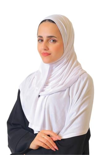 طرحة قطن ابيض 135202