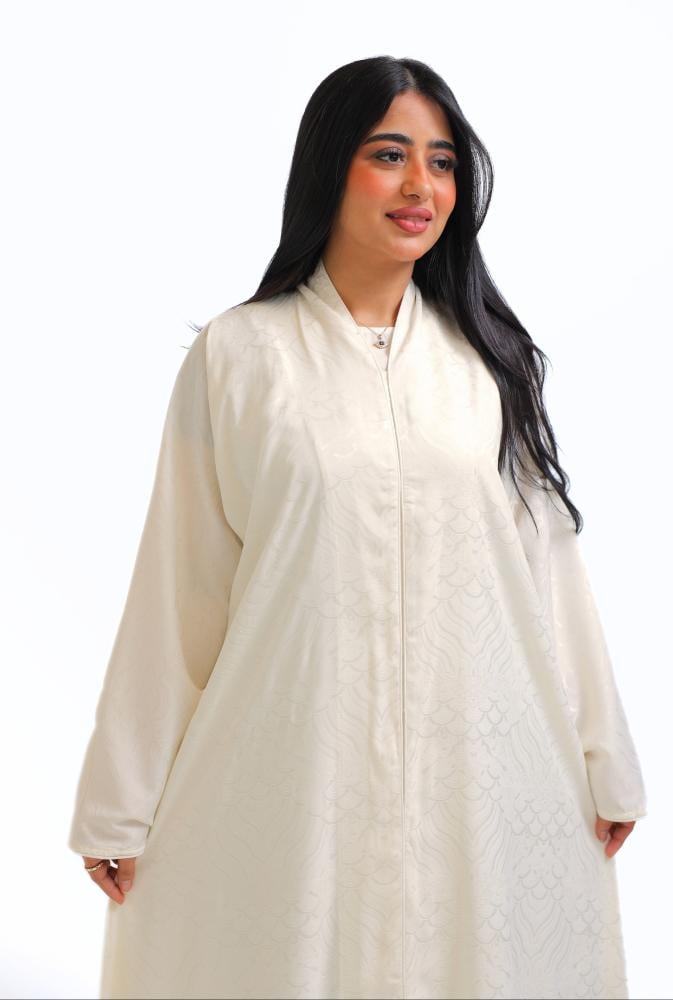 عباية ربع كلوش مشجر 500903