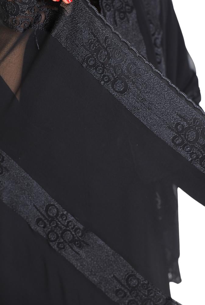 طرحة مطرزة شيفون 146701