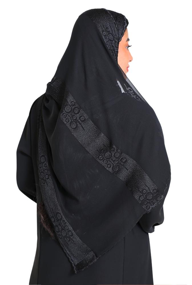 طرحة مطرزة شيفون 146701