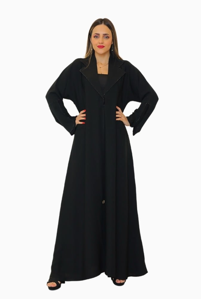 عباية بياقة كرستال 1114801