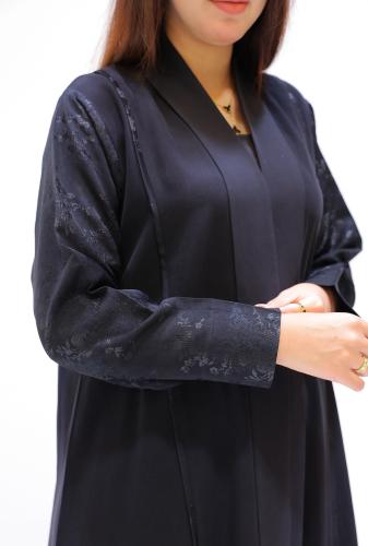 عباية لف مع قماش مشجر 1194601