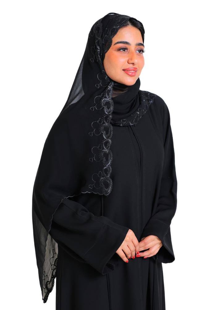 طرحة مطرزة من الأطراف 147901