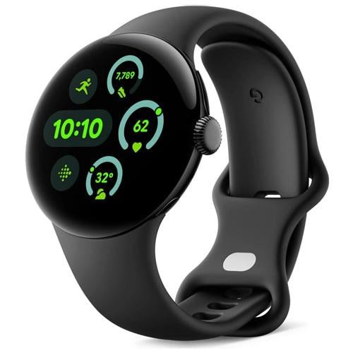 Google Pixel Watch 3 WiFi 41mm Matte Black Aluminu...