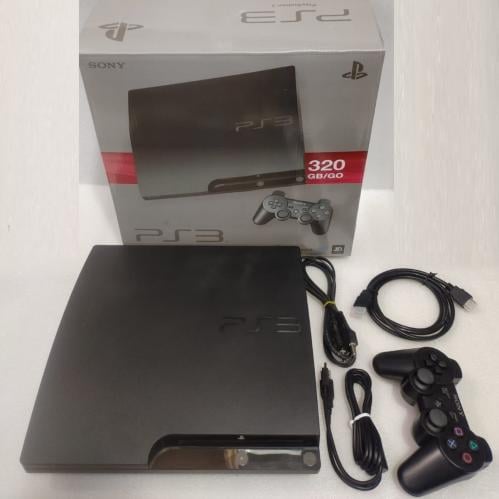 سوني3 سليم معدل أسود PS3 HEN l 500GB