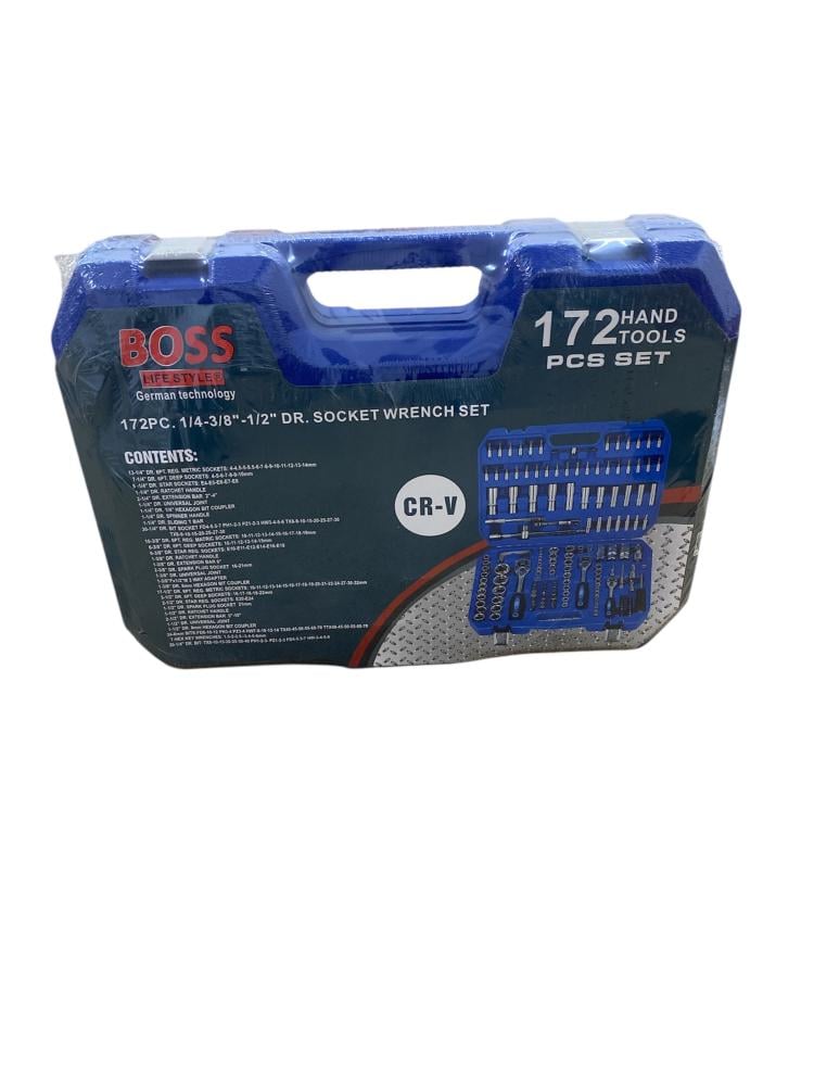 عدة متكاملة 172 قطعة ماركة Boss