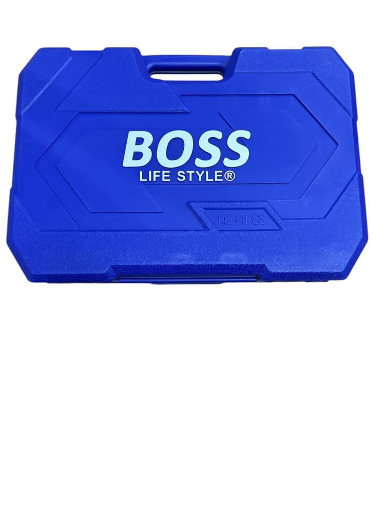 عدة صيانة متكاملة 142 قطعة | BOSS | احترافية ومناسبة لجميع الاستخدامات