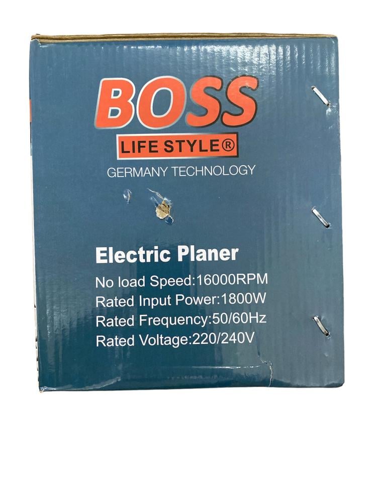 مقشطة خشب كهربائية BOSS | قوة 1800 واط – سرعة 16000 لفة/دقيقة