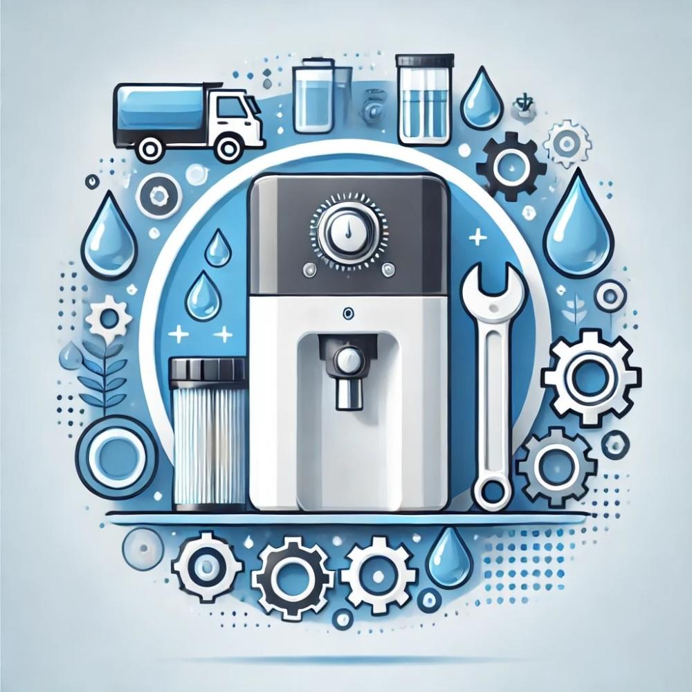 مشاكل فلاتر المياه وكيفية إصلاحها