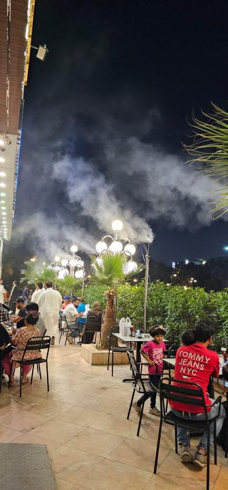 تركيب نظام الضباب من 50متر لي 80مار