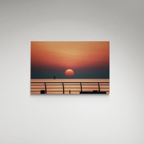 لوحة فنية منظر الغروب - صورة (12)