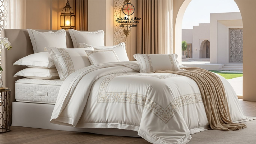 أفضل مفارش غرف نوم لعام 2025 وجودتها في السعودية