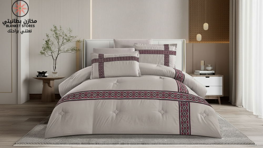 تعرف على افضل انواع المفارش لغرف النوم قبل الشراء من مخازن بطانيتي
