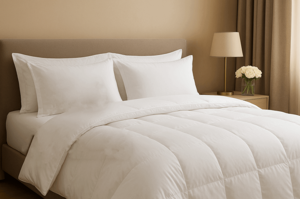 لحافات فندقية: دليلك الكامل لاختيار النوم المثالي