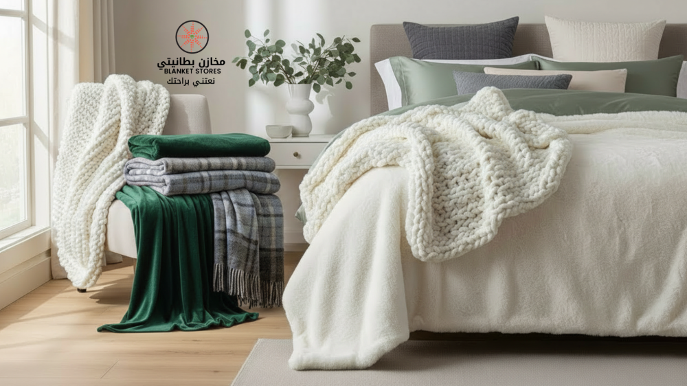 محل مفارش وبطانيات مخازن بطانيتي مناسب لكل الأذواق والميزانيات