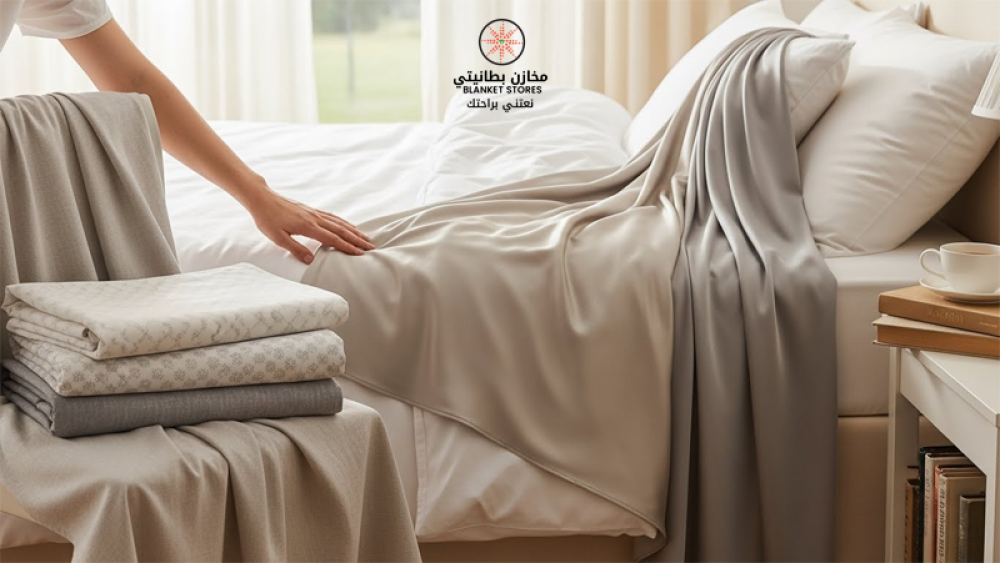 افضل انواع شراشف السرير وكيف تختار الأنسب لغرفة نومك