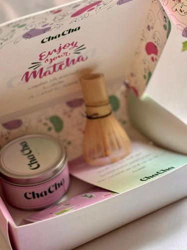 مجموعة ماتشا cha cha احتفالية امبراطورية 30جرام