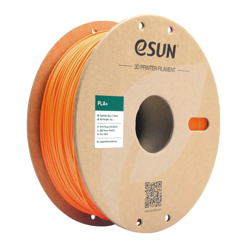 eSUN PLA+ (Orange) 1.75mm 3D Filament 1KG