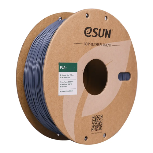 eSUN PLA+ (Grey) 1.75mm 3D Filament 1KG