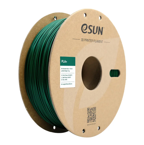 eSUN PLA+ (Pine Green) 1.75mm 3D Filament 1KG