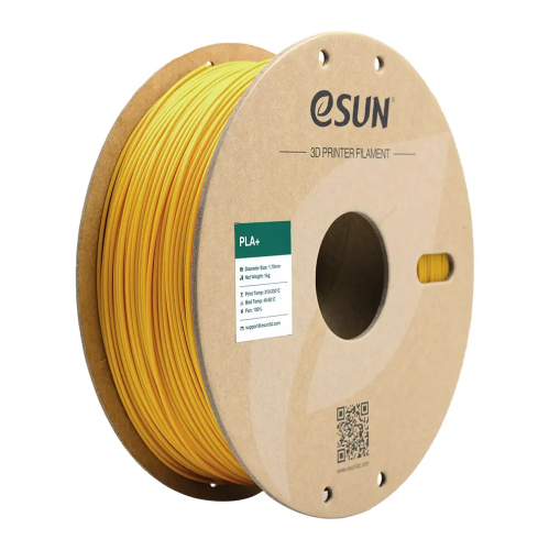 eSUN PLA+ (Yellow) 1.75mm 3D Filament 1KG