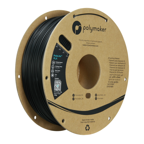 polymaker PolyLite™ PLA Black/1.75mm/1kg