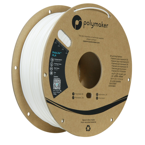 polymaker PolyLite™ PLA White/1.75mm/1kg