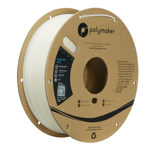 polymaker PolyLite™ PLA Natural/1.75mm/1kg