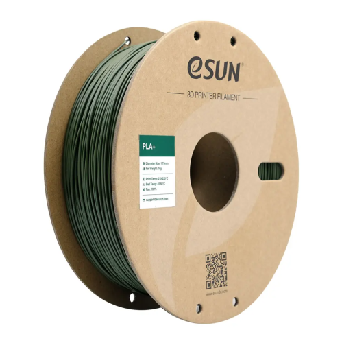 eSUN PLA+ (Olive Green) 1.75mm 3D Filament 1KG