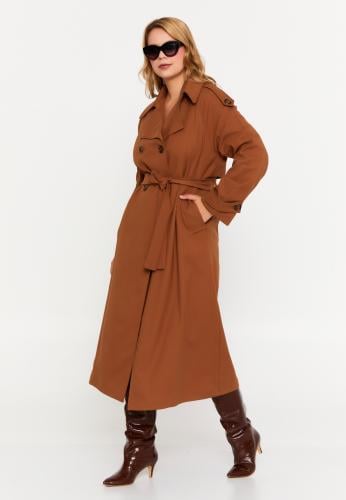 Long Sleeve Regular Trenchcoat  SAF7045